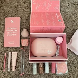 NEVER USED Olive & June Pink Gel Manicure Kit - Retail $95